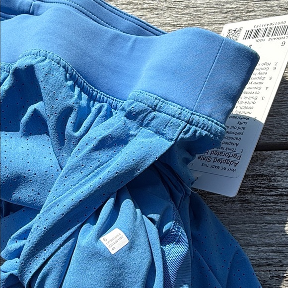Lululemon Adapted State perforated High-Rise Jogger  Pool blue NWT size 6 - Picture 6 of 6